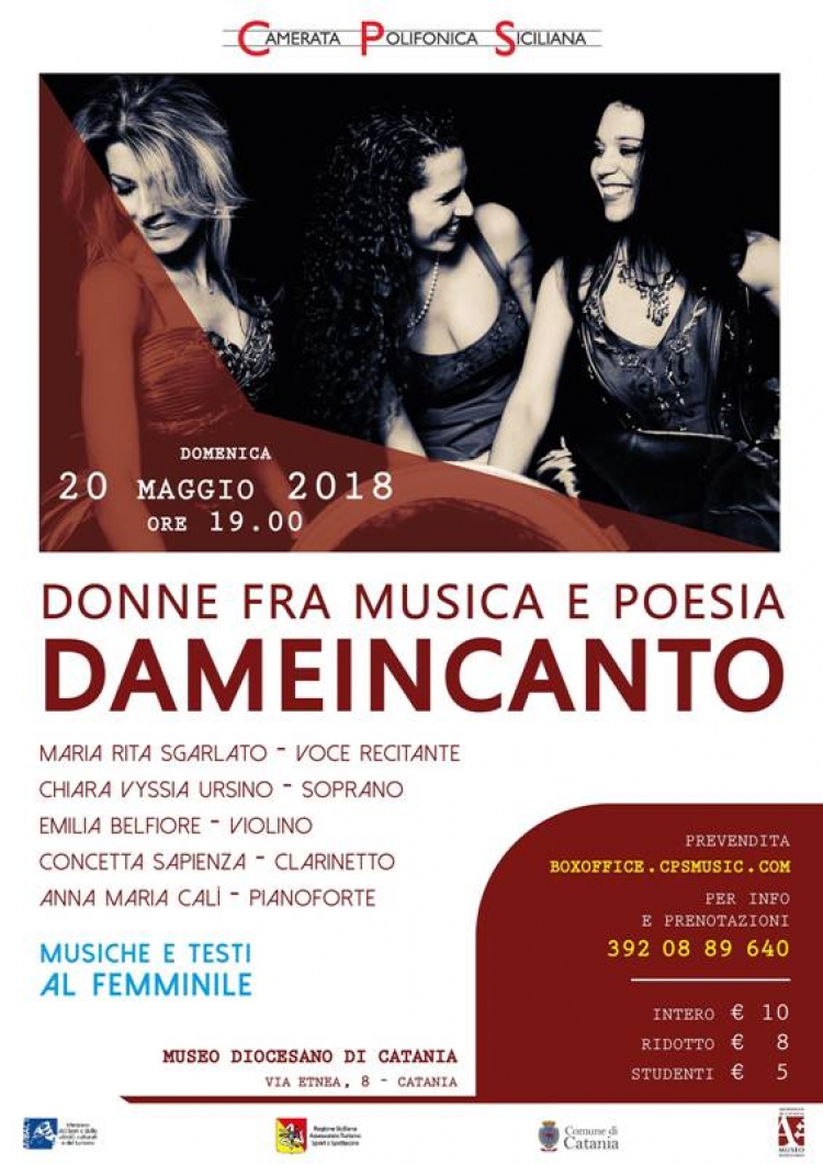 20 MAGGIO A CATANIA AL MUSEO DIOCESANO UN CONCERTO DA NON PERDERE