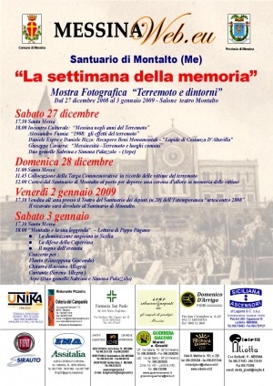 2008 &quot;27 dicembre&quot; - La settimana della memoria - Santuario di Montalto