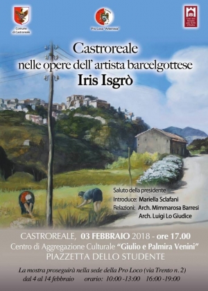 Mostra della opere di Iris Isgrò dedicate a Castroreale