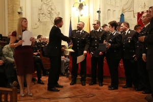 PREMIO ORIONE SPECIALE 2017 - Attestato di Benemerenza conferito al Personale  di Polizia Penitenziaria di Messina  comandata dal  Commissario Coordinatore  Antonella C. MACHI’