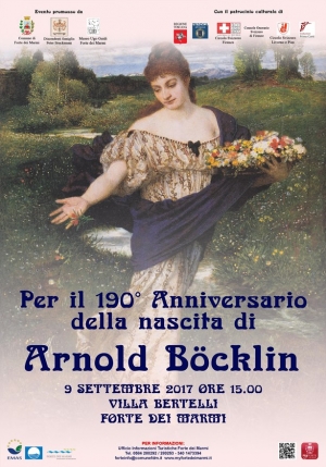Arnold BÖCKLIN 2017  (Basilea 16 Ottobre 1827 – Fiesole 1901)   Convegno a Forte dei marmi