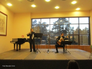 Barcellona Pozzo di Gotto: il Duo Abraxas di Daria Grillo e Sergio Camelia in concerto nel Foyer del Teatro Mandanici