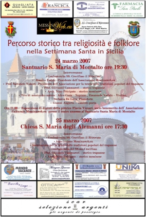 2007 - 24 e 25 marzo: Percorso storico