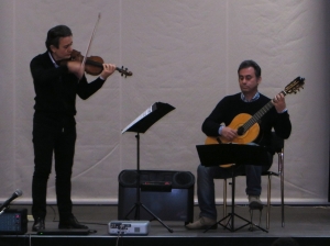 CONCERTO DEL DUO PAGANINI All’Istituto. Comprensivo. “Bastiano Genovese” di Barcellona Pozzo di Gotto