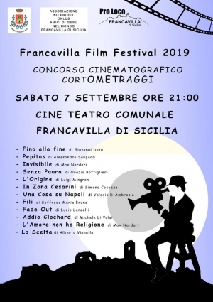 Festival dei corti a Francavilla 7 settembre