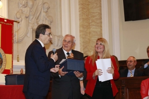 Messina 6.12.2018 - Premio Orione - all'Ing. aerospaziale Franco Depasquale