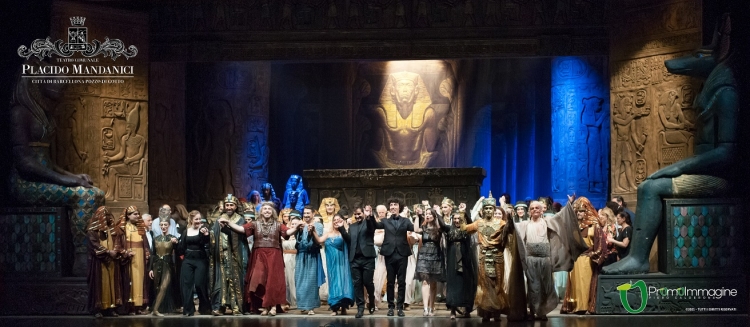 Barcellona Pozzo di Gotto: una sontuosa Aida al Teatro Mandanici con il pubblico delle grandi occasioni