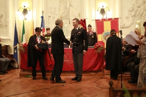 PREMIO ORIONE SPECIALE 2017 conferito all’Ufficio Prevenzione  Generale e Soccorso  Pubblico  della Questura di Messina, diretto dal Commissario Capo dr. Giovanni Puglionisi