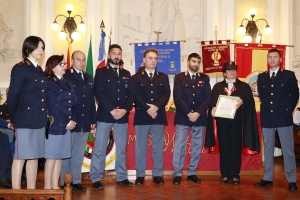 Messina 6.12.2018 &quot;Premio Orione Speciale&quot; Attestato di Benemerenza  conferito ai Componenti l&#039; UFFICIO ORDINE PUBBLICO - Questura di Messina -