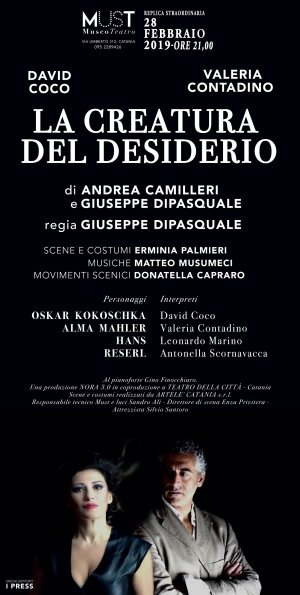 RITORNA AL MUST 'LA CREATURA DEL DESIDERIO' . TESTO DI ANDREA CAMILLERI E GIUSEPPE DIPASQUALE