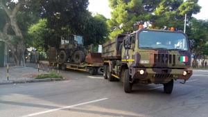 CONTINUA IL SOCCORSO DELL&#039;ESERCITO A FAVORE DELLE POLOZAZIONI COLPITE DALL&#039;ALLUVIONE IN PROVINCIA DI CATANIA