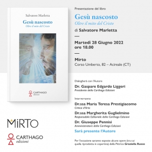 Di Graziella Russo  la copertina del libro che sarà  presentato il 28 giugno ad Acireale