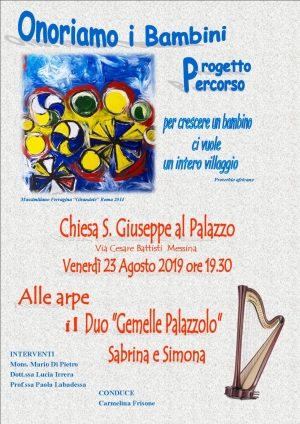 Chiesa San Giuseppe al Palazzo 23 agosto ore 19.30 Un programma da non perdere