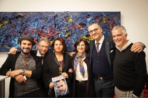 Conversazioni intorno alla bellezza ed al colore al GLF Med. Center di Acireale con Giuseppe Liardo chirurgo plastico ricostruttivo ed estetico, con Giorgio Liardo,pittore e con il critico Maria Teresa Prestigiacomo e il visagiste Maurizio Calcagno.