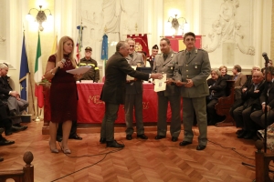 PREMIO ORIONE SPECIALE 2017 - Attestato di Benemerenza  conferito  Nucleo Operativo Provinciale dell&#039;lspettorato Ripartimentale delle Foreste di Messina.