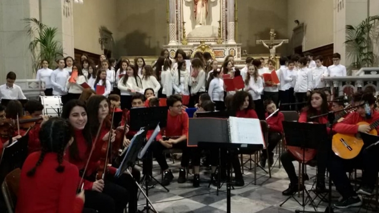 Barcellona Pozzo di Gotto: il Concerto di Natale dell’Orchestra della scuola Bastiano Genovese