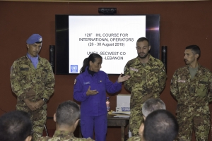 UNIFIL: concluso corso di Diritto Internazionale Umanitario Contingente nazionale UNIFIL e Croce Rossa Italiana approfondiscono le tematiche giuridiche a fondamento delle missioni internazionali