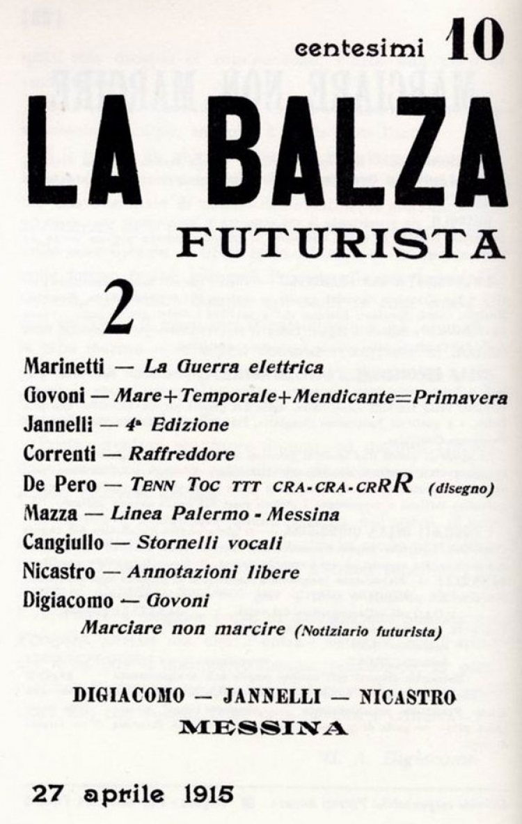 Le riviste futuriste siciliane e il rapporto speciale di Marinetti con l’isola nel libro di Andrea Parasiliti.