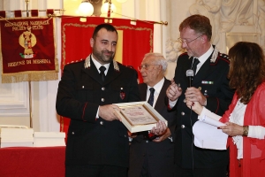 Messina 6.12.2018 &quot;Premio Orione Speciale&quot; conferito alla Sezione Balistica del Raggruppamento Carabinieri Reparto Investigazioni Scientifiche di Messina.