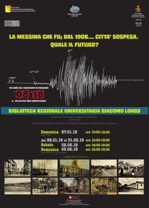 Evento biblioteca regionale Messina-- domenica 27 gennaio 2019, ore 10