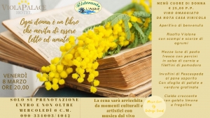 Festa della Donna - Villafranca Tirrena Ristorante l&#039;Agave 8 marzo ore 20.30