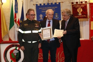Messina 6.12.2018 &quot;Premio Orione Speciale&quot; Attestato di Benemerenza conferito ai Componenti il Comando Provinciale dei Vigili del Fuoco di Messina