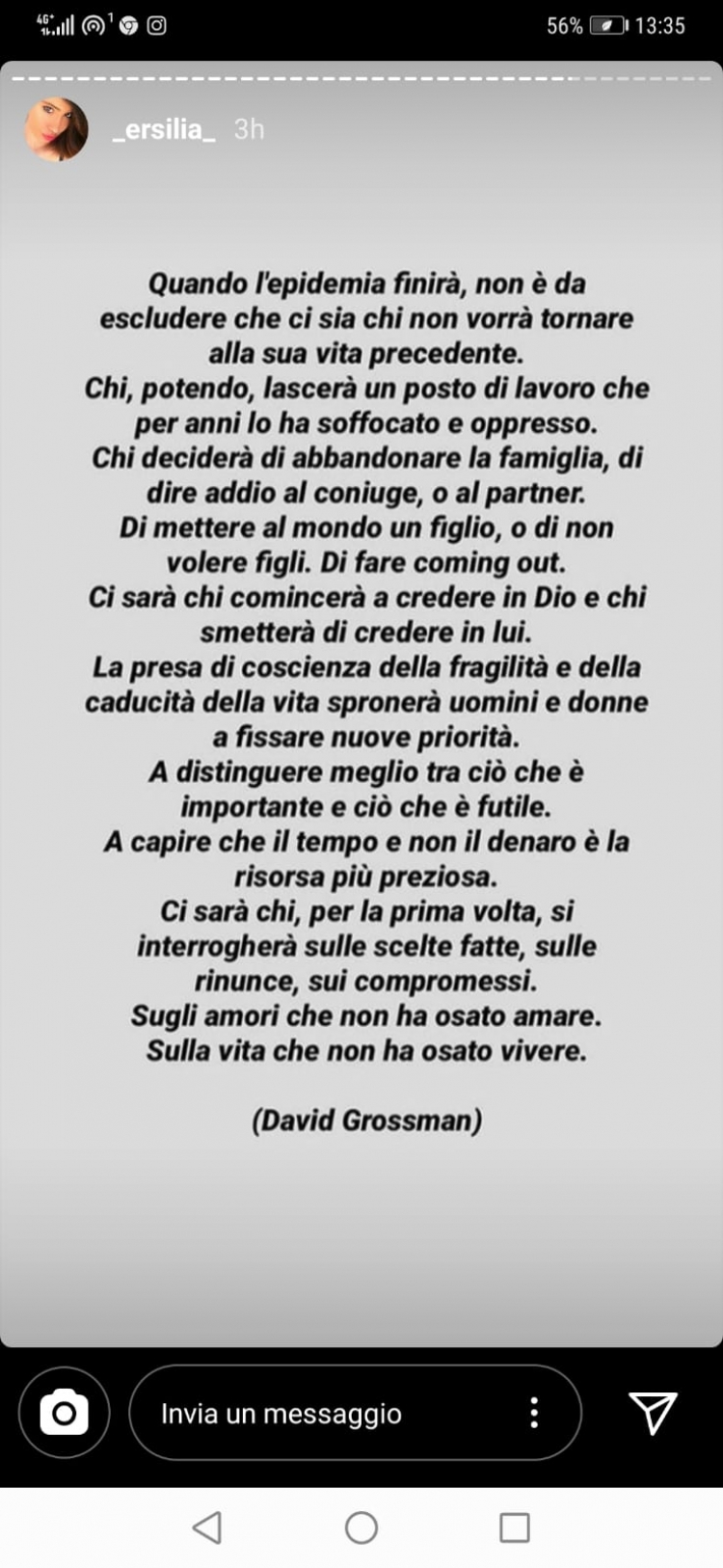 L&#039;opinione del giorno Un&#039;avvocato una donna messinese ci propone queste riflessioni Lo scrittore Grossman si pronuncia sul dopo calamità