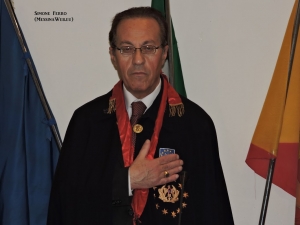 Intervento saluto del consigliere onorario ANF per la regione sicilia del prof Domenico Venuti