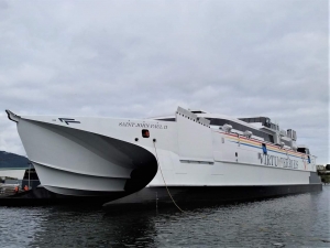 San Giovanni Paolo II  Il collegamento ultramoderno Malta / Sicilia  Virtu Ferries ad alta velocità