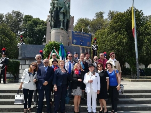 MESSINA A PIAZZA UNIONE EUROPEA HA CELEBRATO LA FESTA DELLA REPUBBLICA ITALIANA